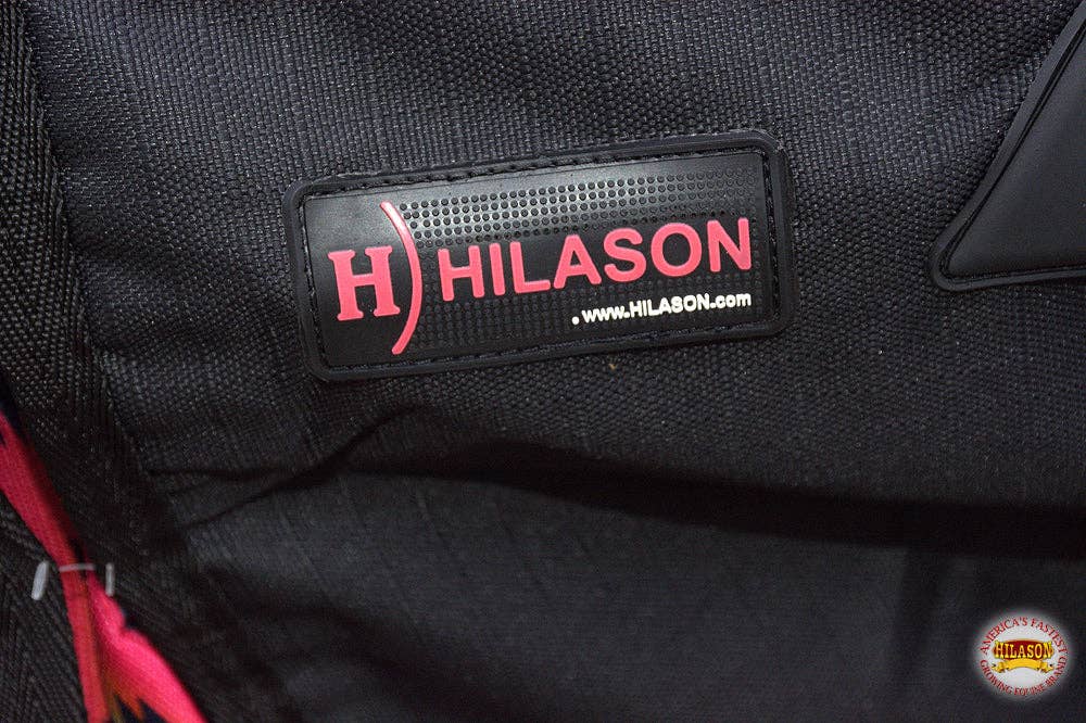 Black Aztec HILASON 1200D Winter Waterproof Poly Horse Blanket Belly Wrap | Turnout Blankets for Horses for wholesale on Faire2