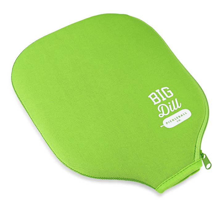 Big Dill Pickleball Co. Pickleball Paddle Cover (Green) for wholesale by Big Dill Pickleball Co.