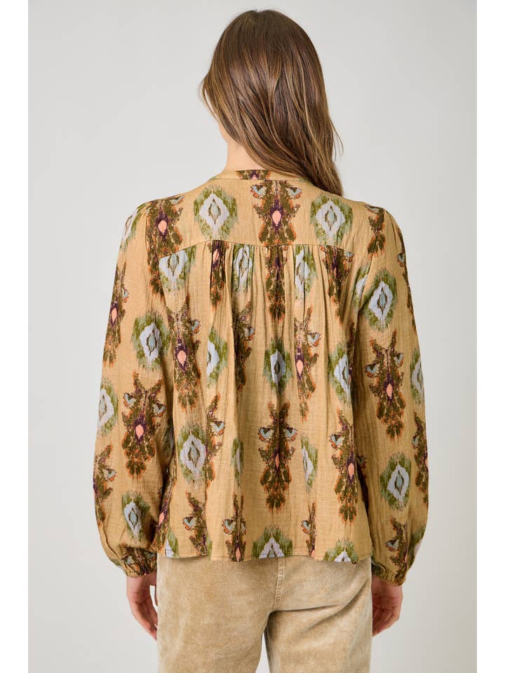 Mystree - Wholesale Blouse - Women's - 61311 Embroidery Yoke Peasant Top 3