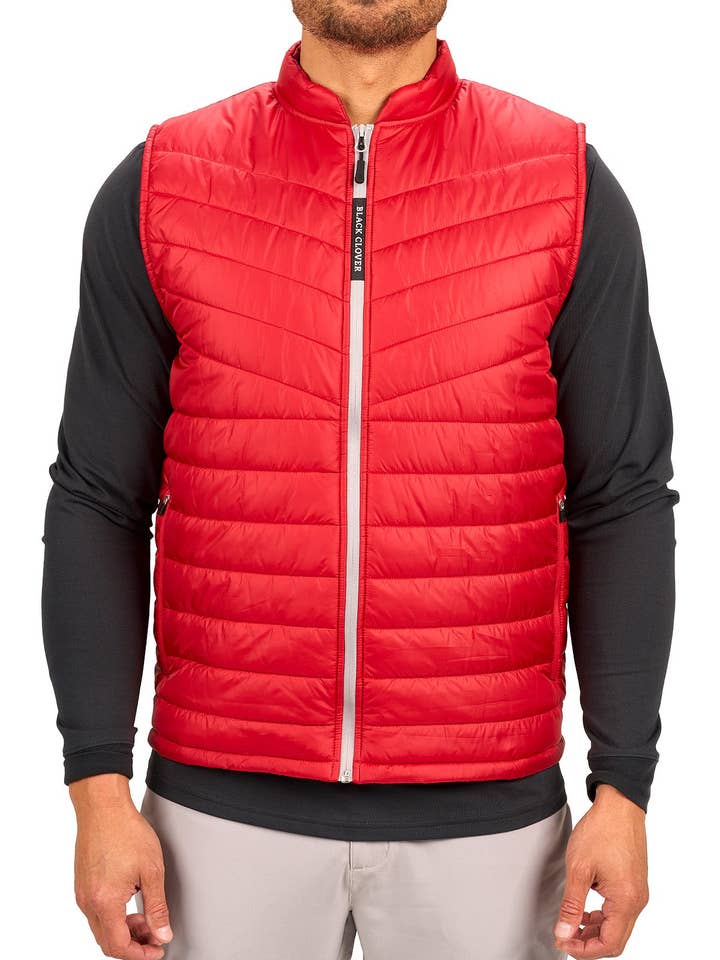 Jaxon Quilt Vest for wholesale by Black Clover