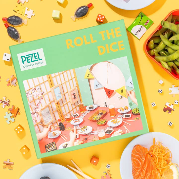 Pezel Puzzles – wholesale Puzzle – Adult – Roll The Dice | 1000 Piece Jigsaw Puzzle w/ Canvas Bag2