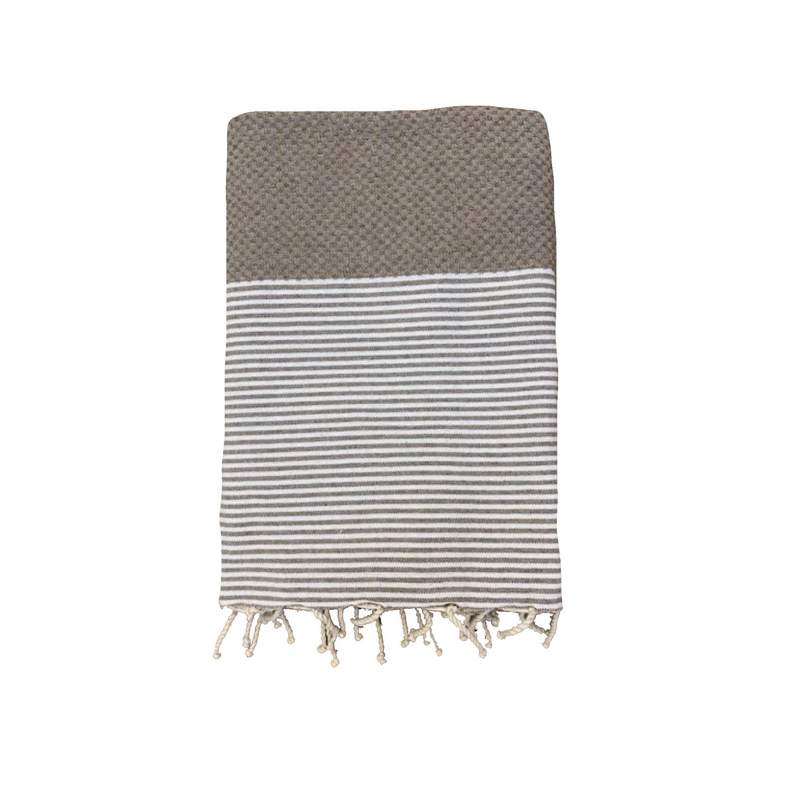 Le comptoir de la plage - Wholesale Beach Towel - Flat traditional fouta "MIKANDA"  100x200 or 200x20013