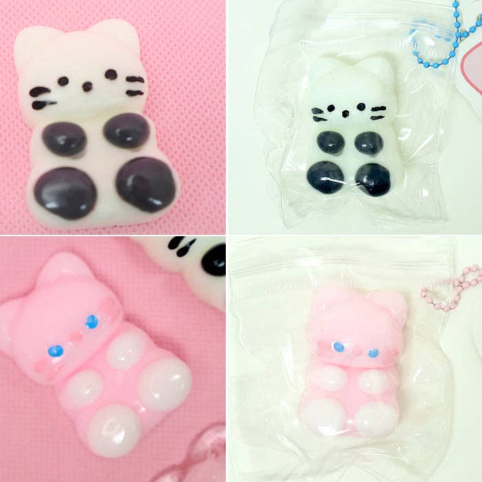 K-Wonderland - Vente Jouet mou – enfant et bébé - Molang Molang Mini Chat Squishy (Aléatoire)2