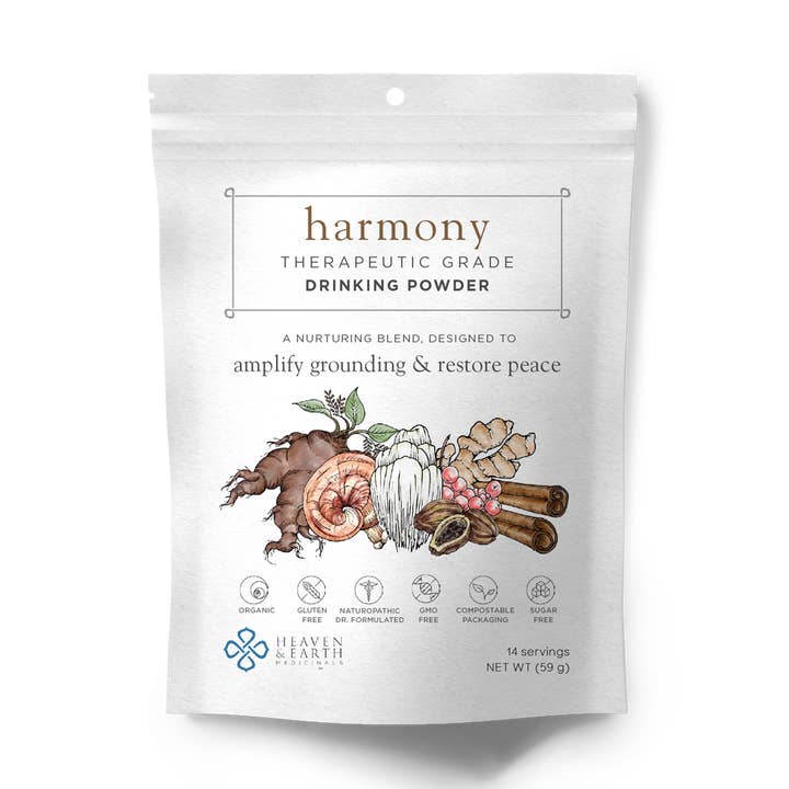 Heaven & Earth Medicinals - Wholesale Powdered Health Drink - Harmony Herb Drinking Powder0
