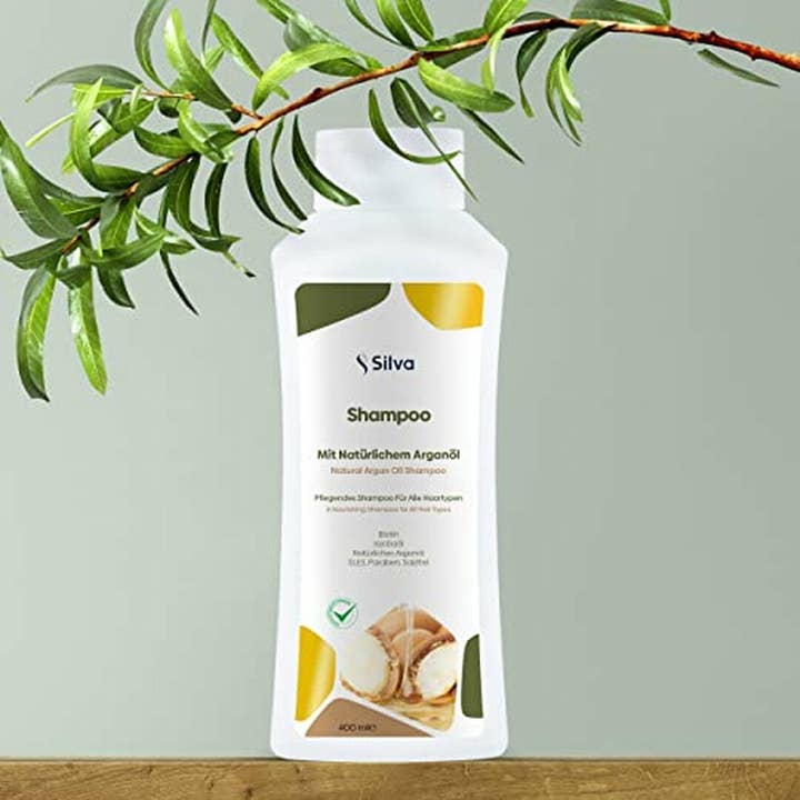 Mevsim Store - Wholesale Hair Shampoo - Silva Argan Oil Shampoo - 100% Natural - 2x400ml1