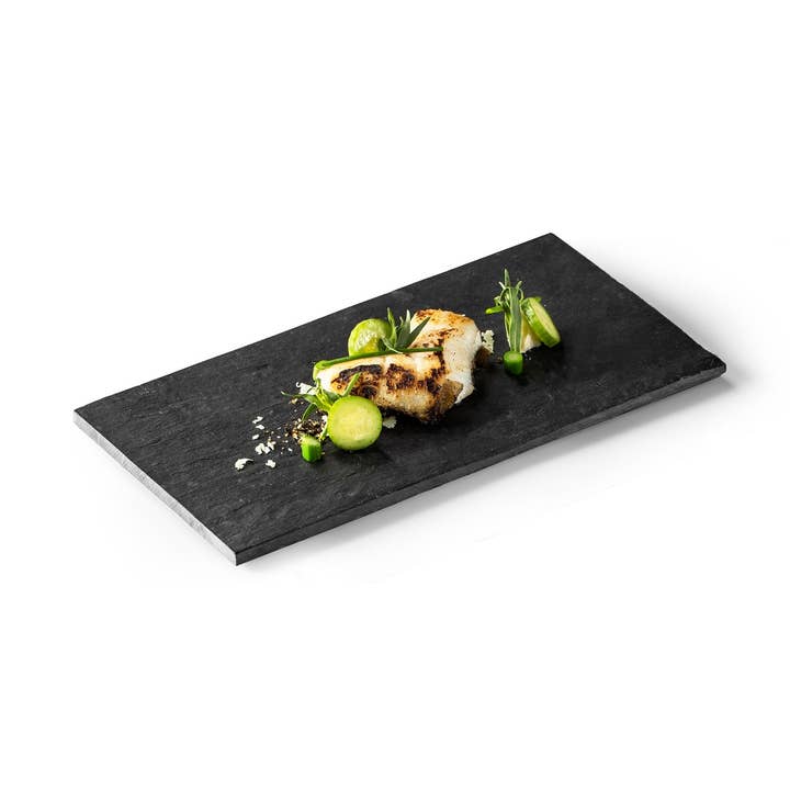 SLATE PLAQUE 24X12CM for wholesale by Catalonia Plates, Inc.