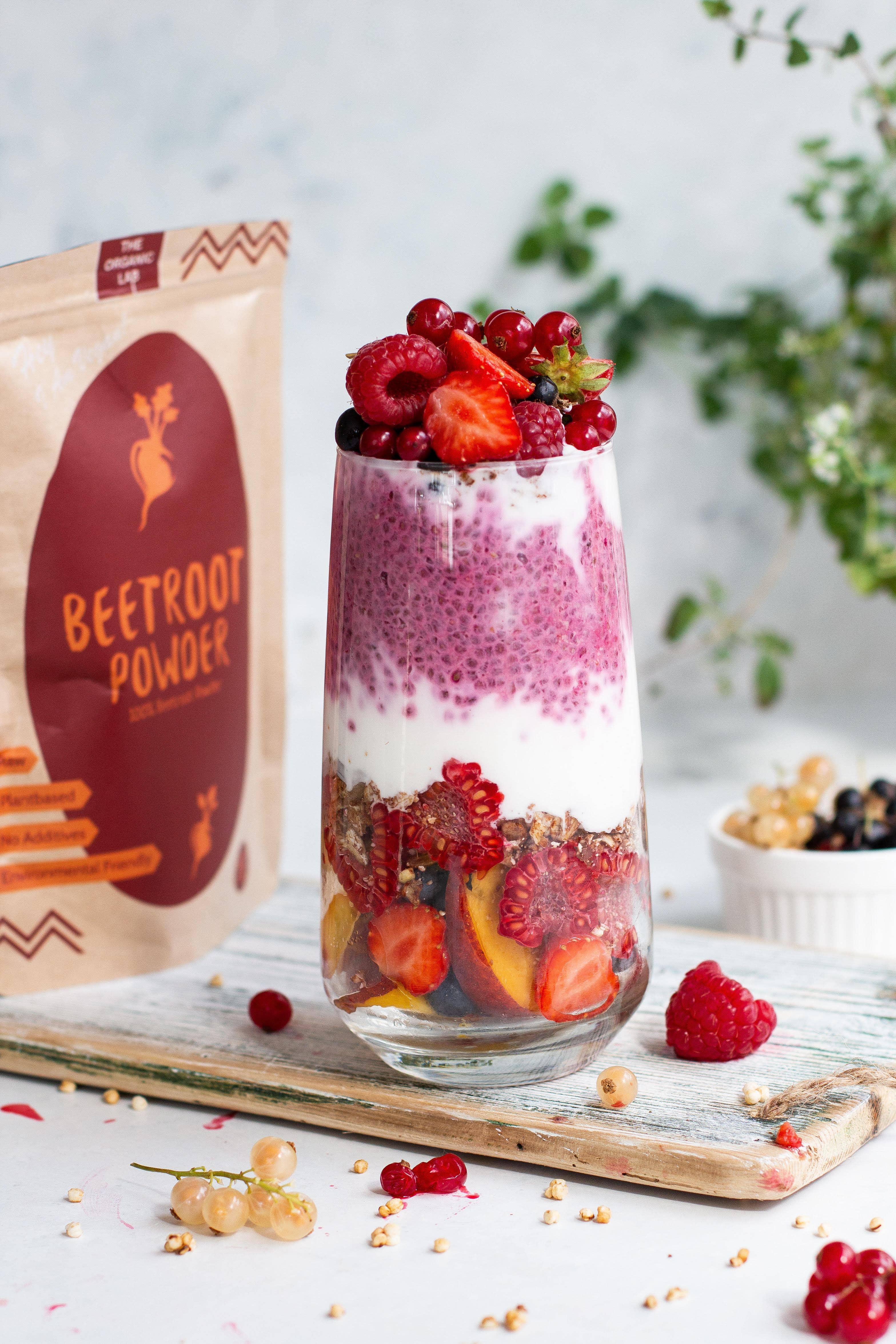 THE ORGANIC LAB - Wholesale Protein/Superfood Powder - Organic Beetroot - 70g  (1 CASE 10 PIECES )9