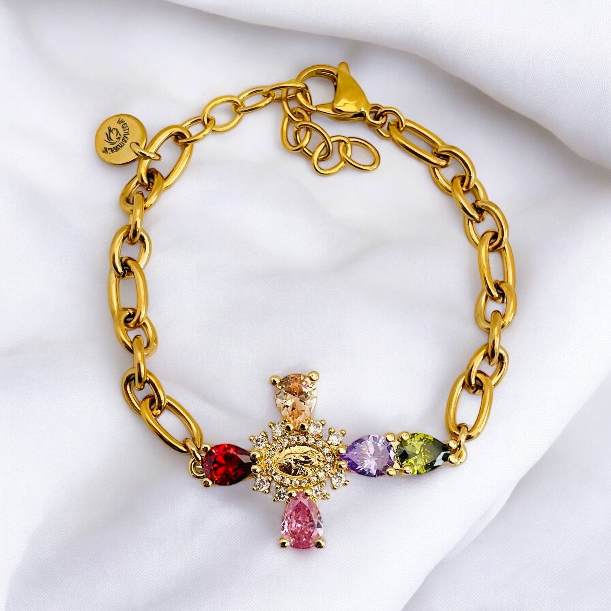 Huracan - Vendita all'ingrosso Braccialetto con ciondolo/pendente - Bracciale Themis Multicolore1