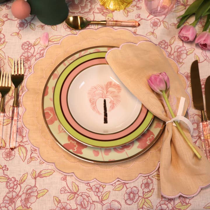 Ro’Table NYC - Wholesale Placemat - Blush Buttercream Placemat - Case of 12 Placemats2