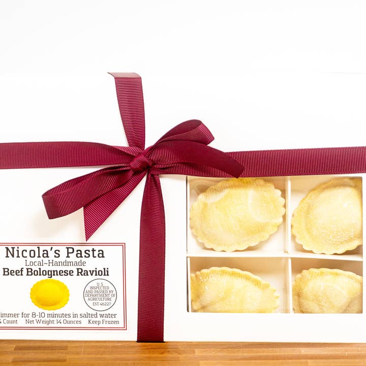 Nicola's Marketplace - Wholesale Pasta - Beef and Pork Bolognese Ravioli