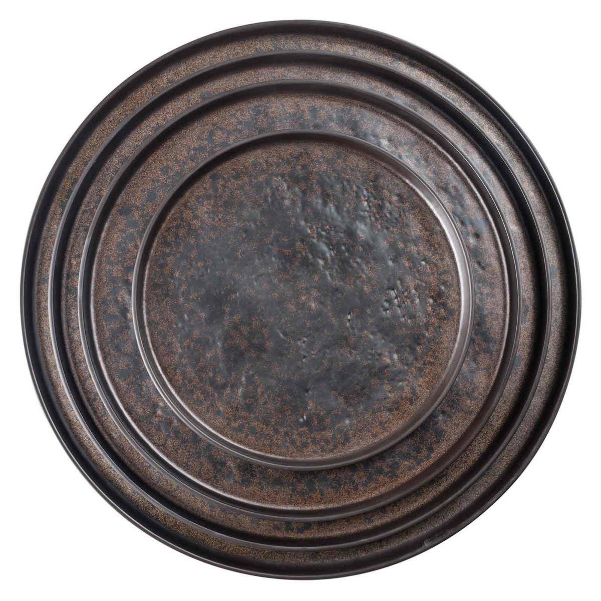 TableCraft Products Company - Wholesale Platter - Lunara Collection Round Platter, 18" dia1