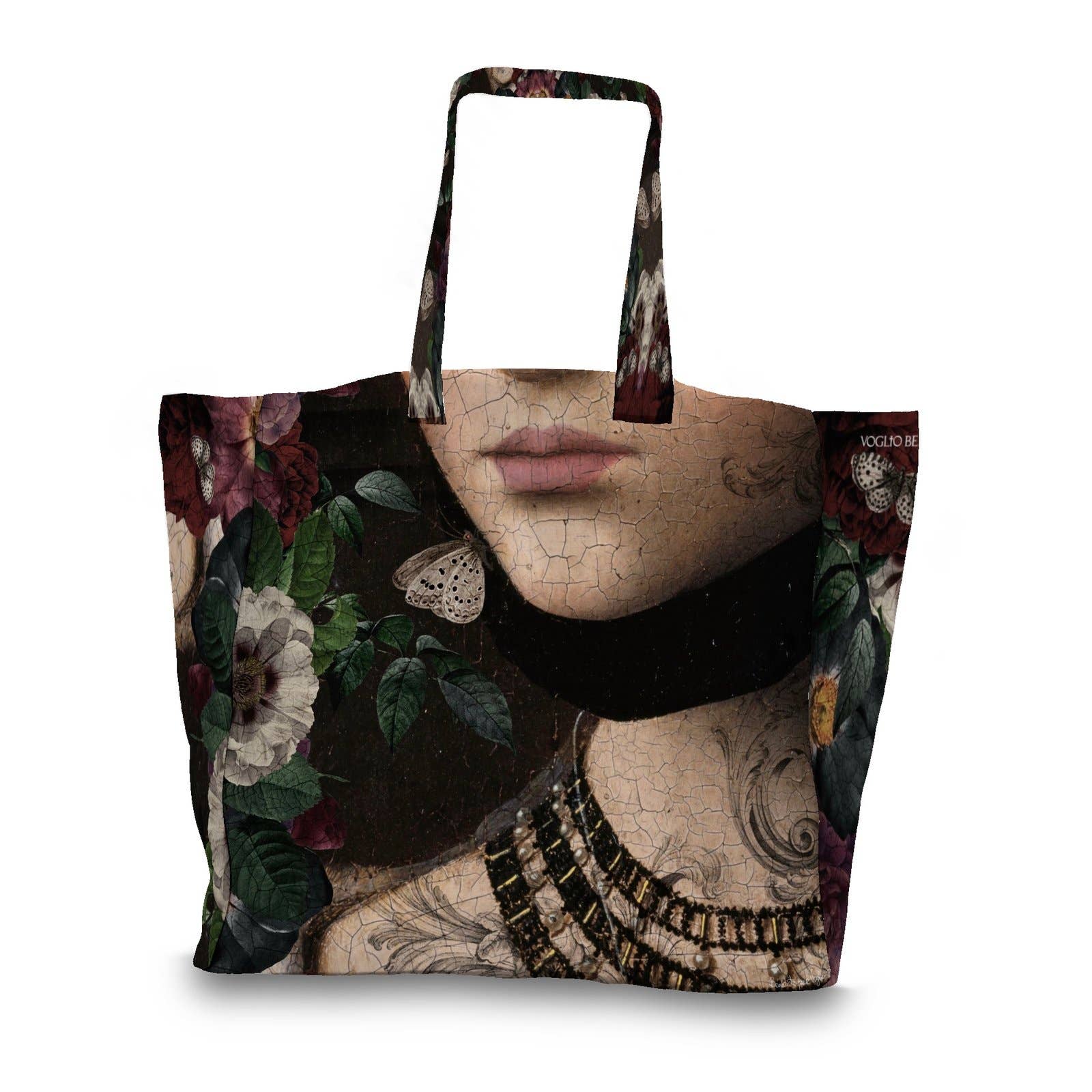 Voglio Bene – Saco de praia por atacado – Bolsa tote grande AMEN1