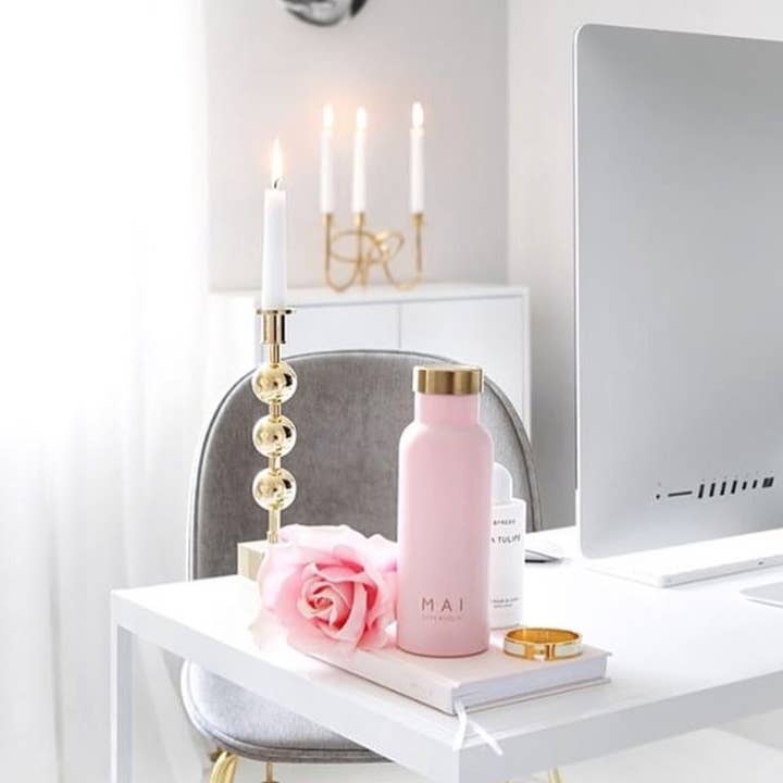 MAI Stockholm - Wholesale Water Bottle - Pink Satin7