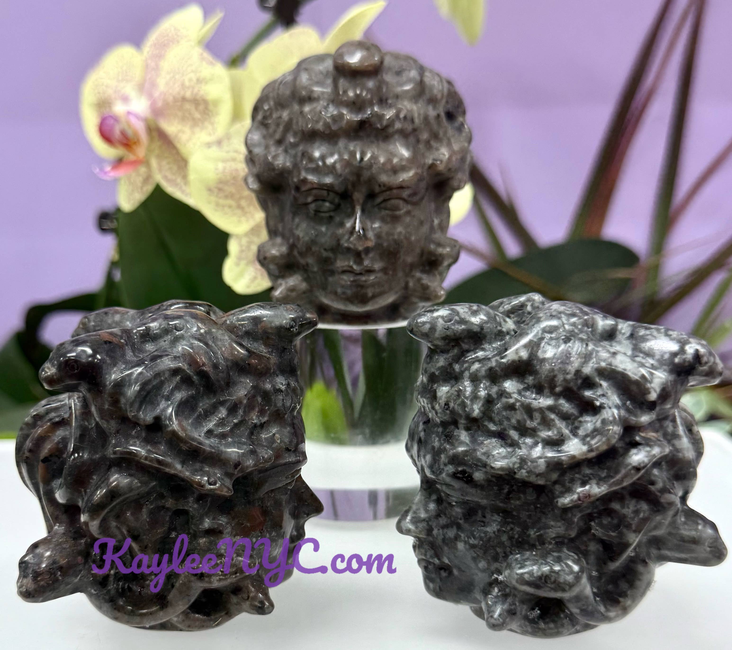 KayleeNYC - Wholesale Spiritual Stone/Crystal - Natural Yooperlite aka Emberlite Medusa Healing Energy2