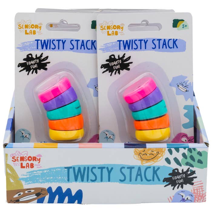 Toysmith - Wholesale Sensory Ball - Baby - Sensory Lab Twisty Stack