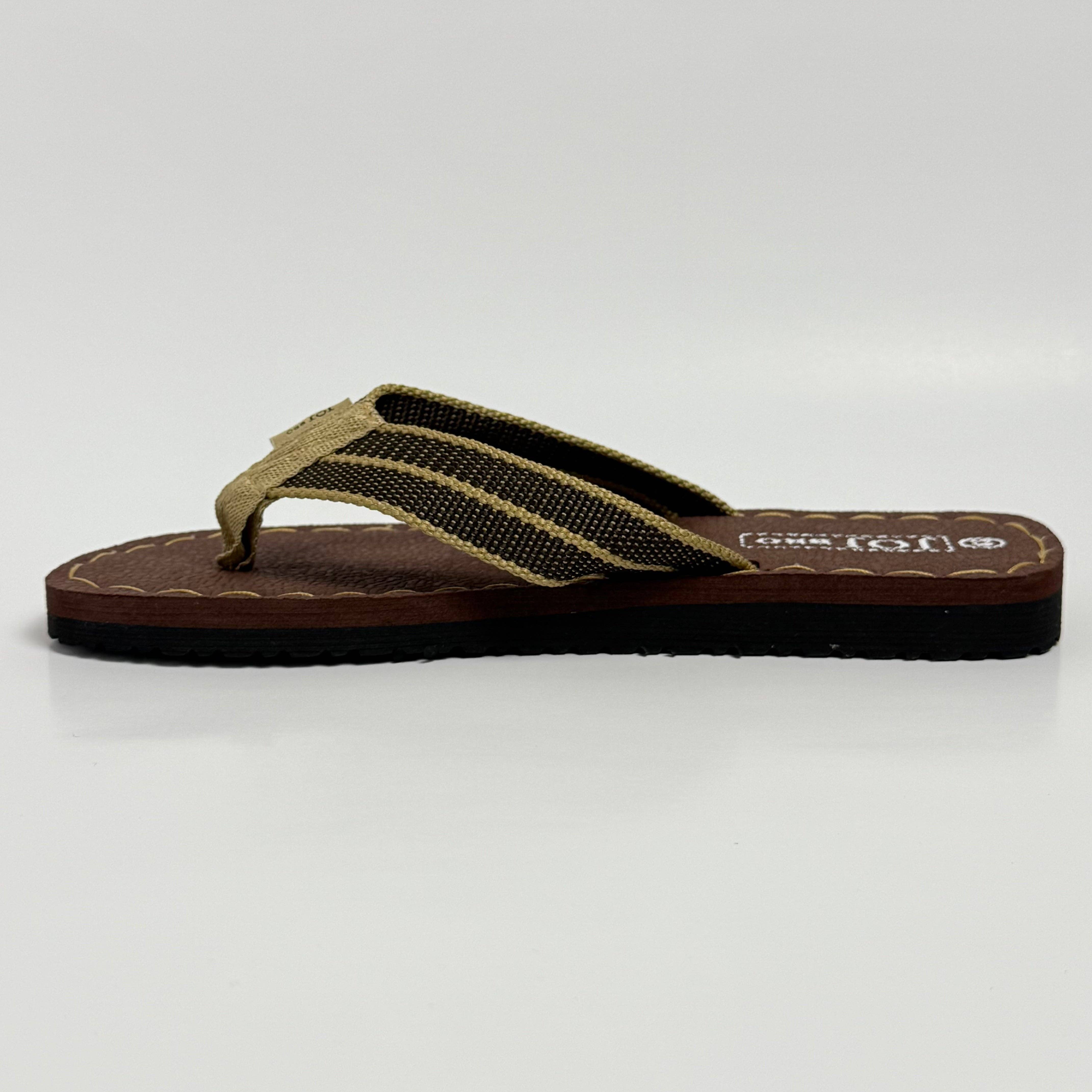 JOJ MAKLY Wholesale - Wholesale Flip Flops - Men's - j201 Makly Striped Thong Sandal Flip Flop2
