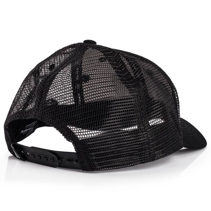 Blackskies - Wholesale Trucker Hat - Unisex - Racing Baseball Cap White-Black7