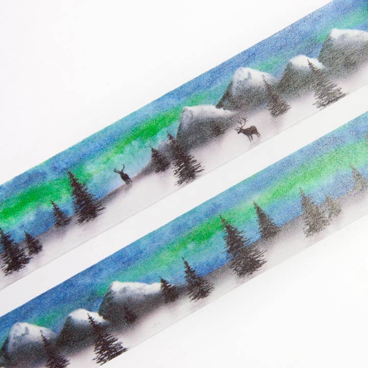 Northern Lights Washi Tape for wholesale by Willwa