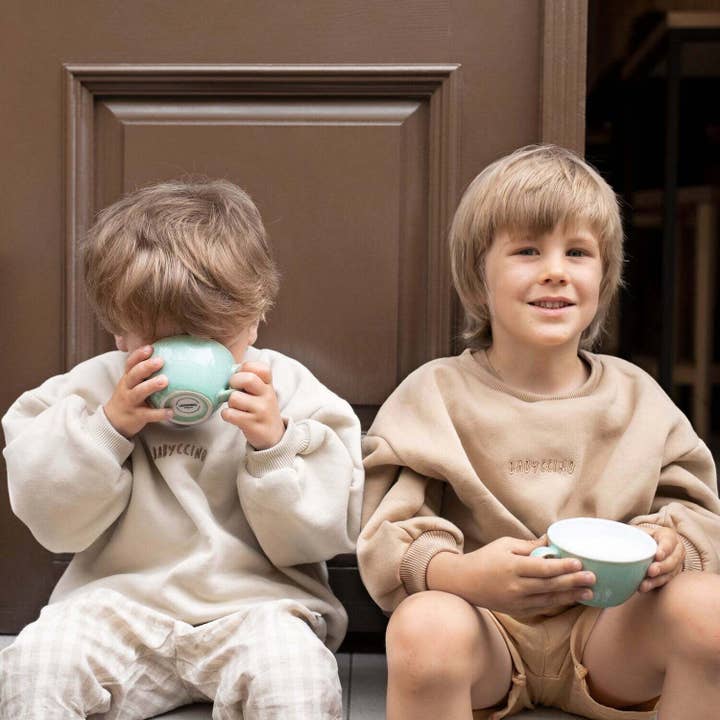 millawkids - Vendita all'ingrosso Felpa - Bambini - Felpa Babyccino in colori avena o cappuccino2