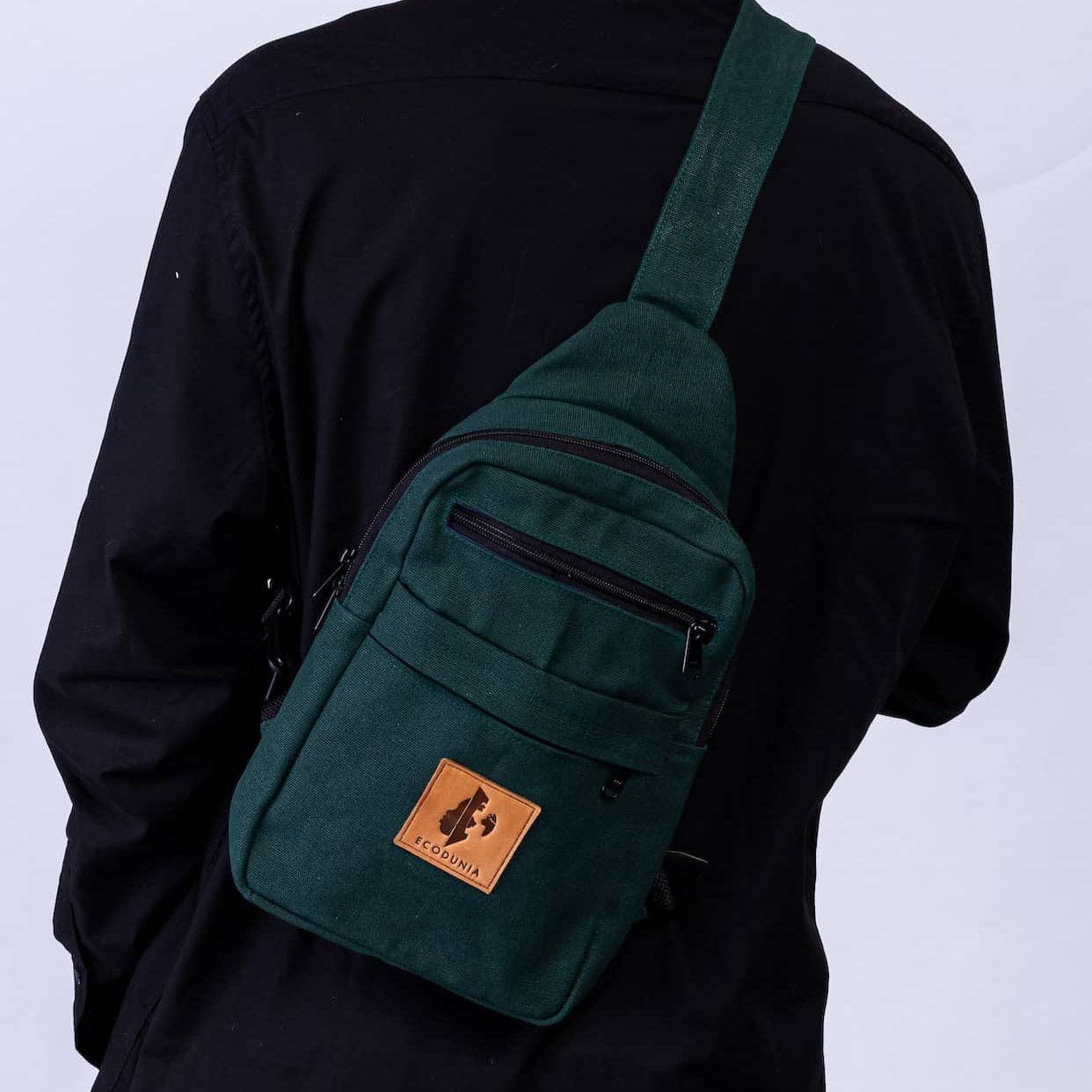 Ecodunia - Wholesale Crossbody Bag - Unisex - Large Canvas Crossbody Sling Bags |  Umoja8