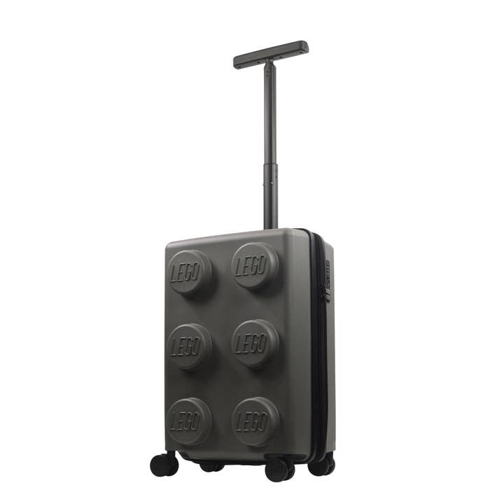 LEGO® Signature Brick Grey 22" Carry-on Luggage for wholesale by FUL Luggage (Concept One)