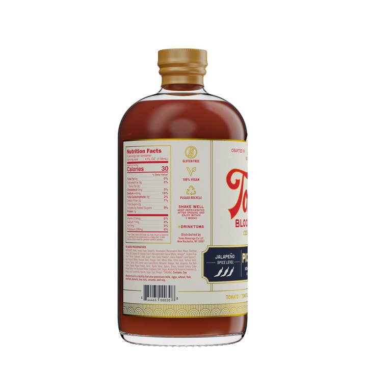 Toma Beverage Co - Wholesale Cocktail Mix/Syrup - Toma Bloody Mary Mixer - PICANTE 32oz7