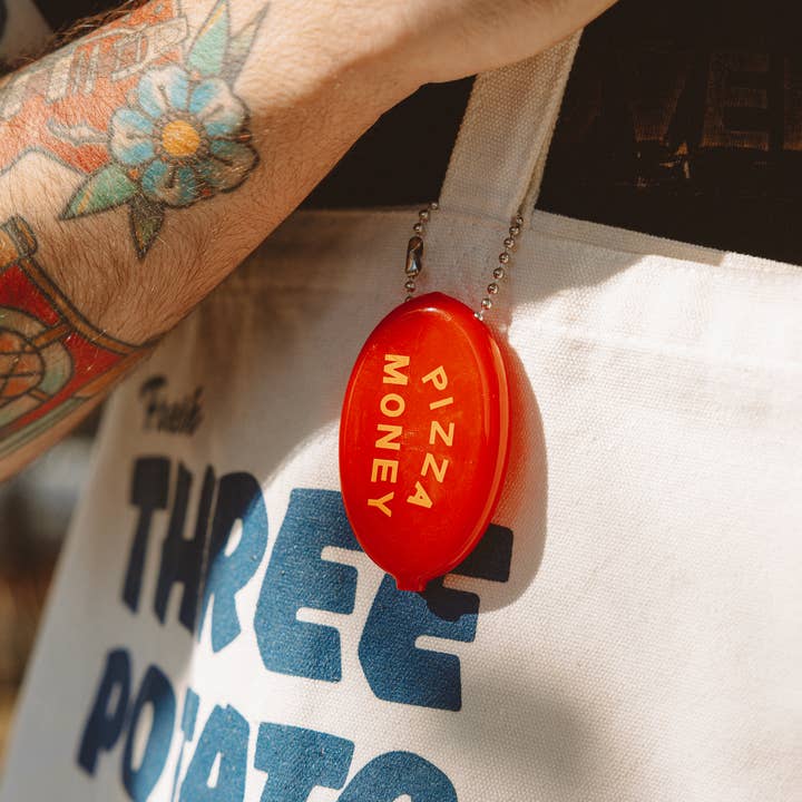 Three Potato Four - Wholesale Coin Purse - Unisex - Coin Pouch - Pizza Money2