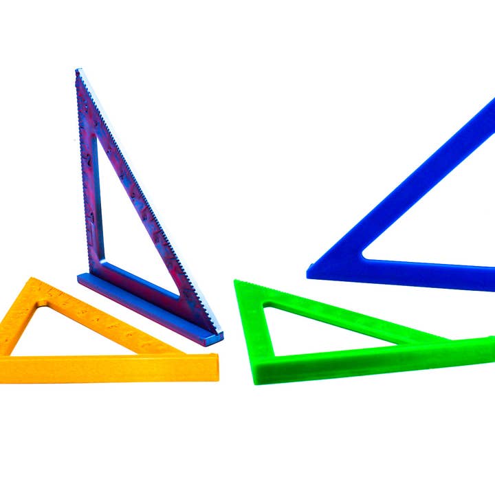 Eco-Friendly PLA Plastic Speed Square for wholesale by Clever Contraptions