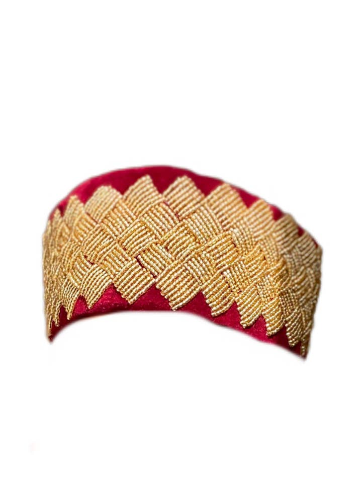 Chapeau/chapeau perlé africain personnalisé pour la vente par Dimaz