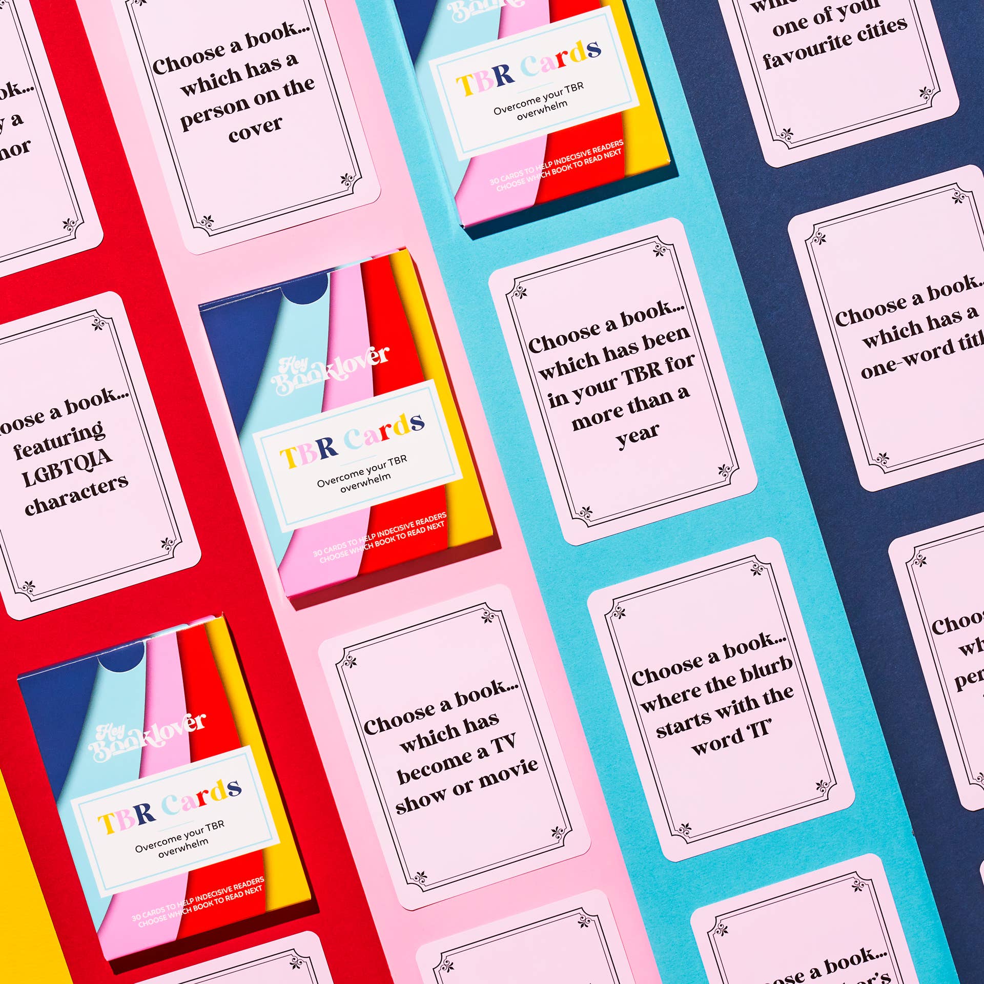 Hey Booklover – wholesale Kortspel – TBR-kort – present för bokälskare6