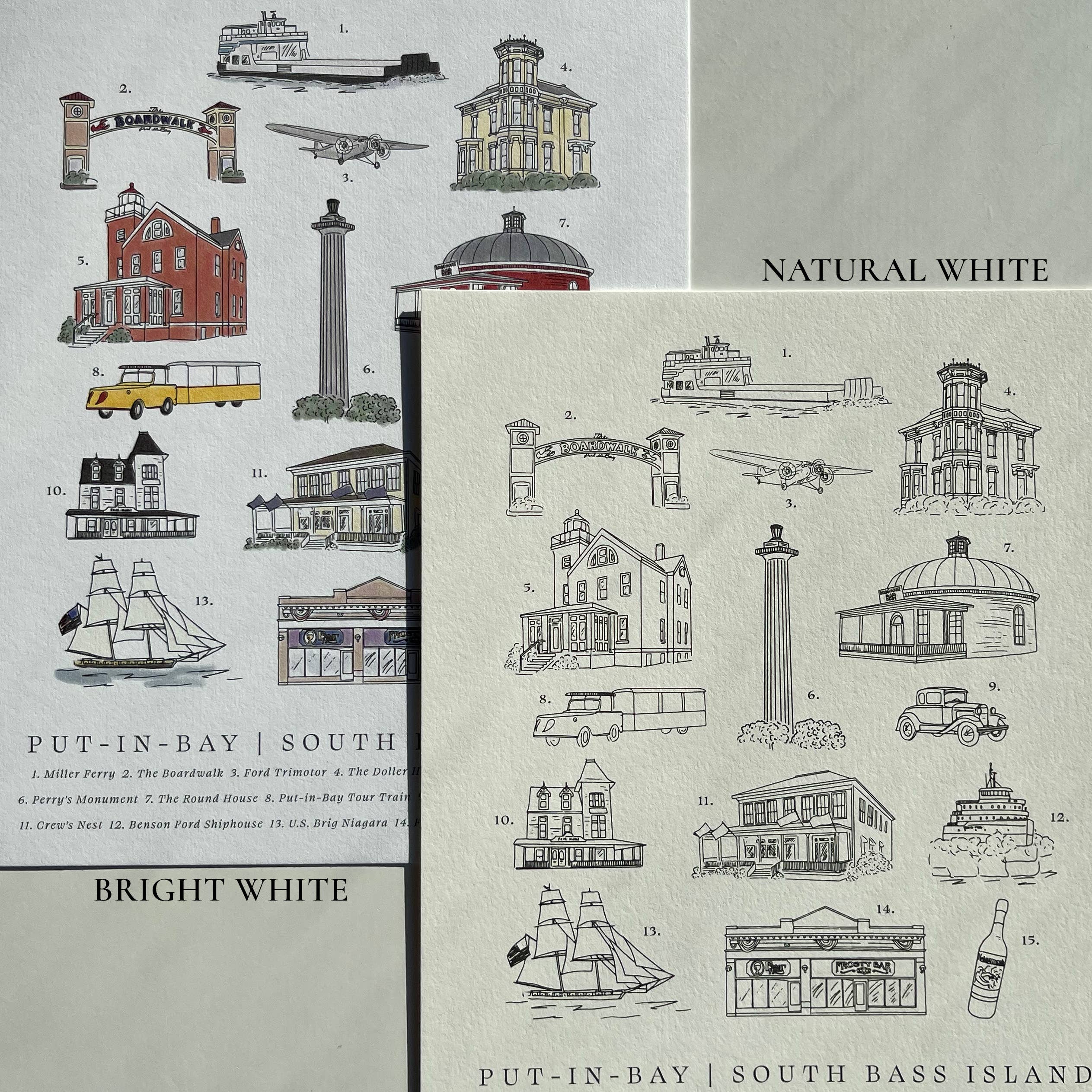 Made By Victoria Laine - Wholesale Art Print - Put-in-Bay Landmark Print6