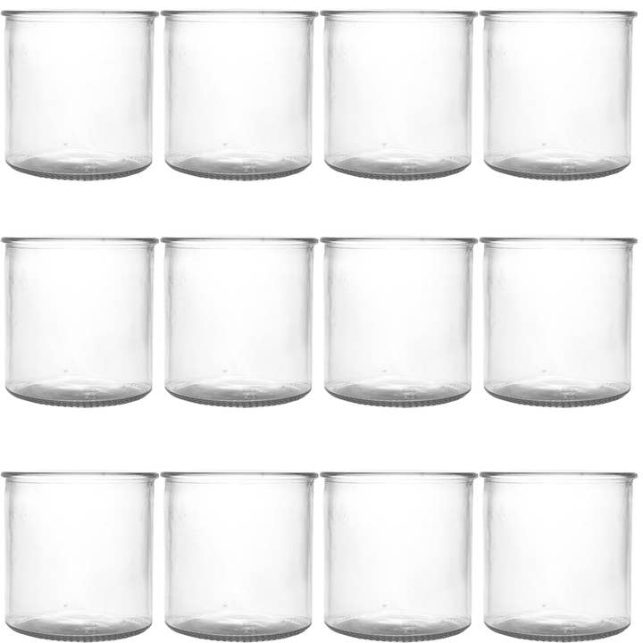 L.O. Florist Supplies - Wholesale Vase - 5" Clear Floral Glass Cylinder Vase2