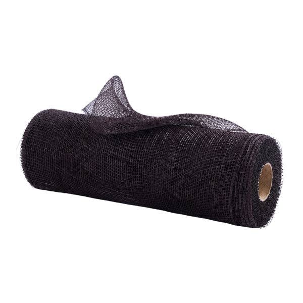 General Wholesale Inc - Wholesale Ribbon - Gift Wrapping - 10"X10YD MESH - CHOCOLATE - RE1302C8