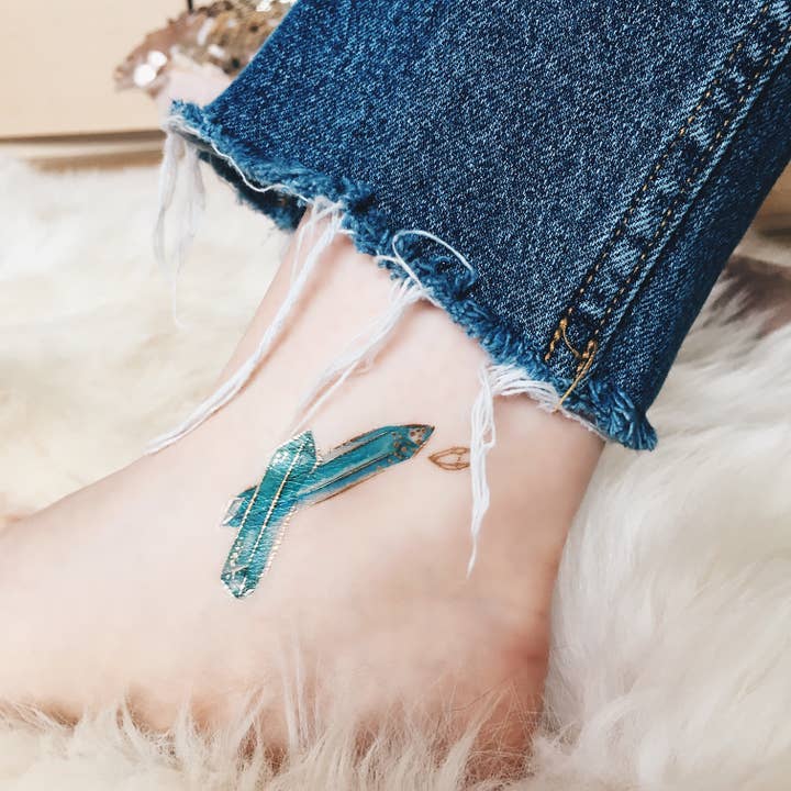 PAPERSELF - Wholesale Temporary Tattoo - Crystals Temporary Tattoos Stickers2