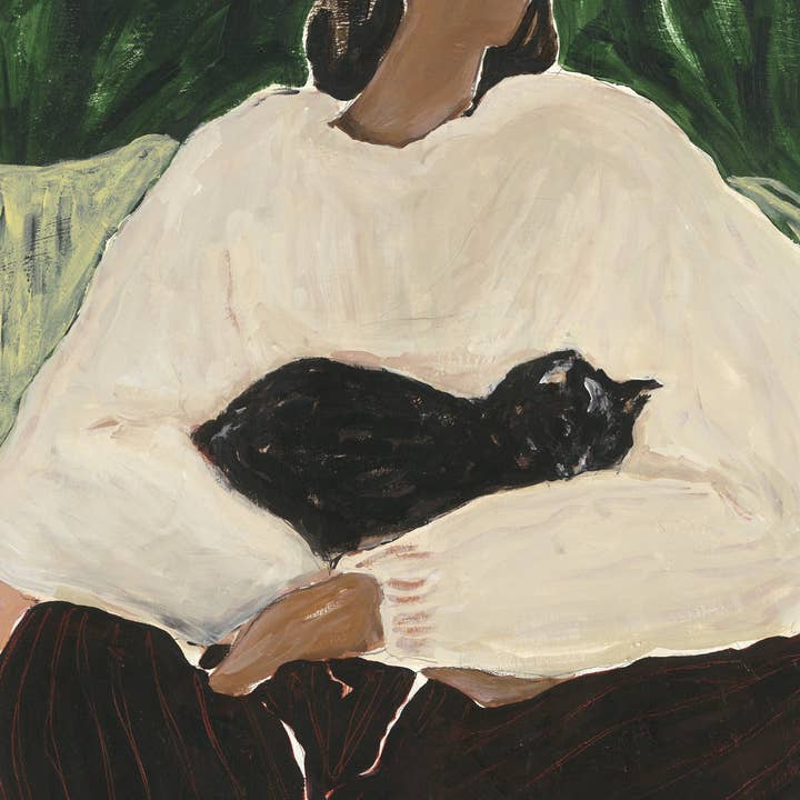 Sacrée Frangine – Impressão artística por atacado – O Gato Adormecido