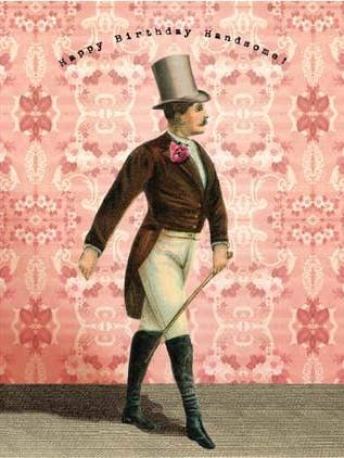 CC623 Happy Birthday Handsome! for wholesale by Cartolina Cards Inc.