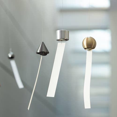 marumaru/yamamaru/kakumaru Wind Chime | Handmade with brass for wholesale by NOUSAKU