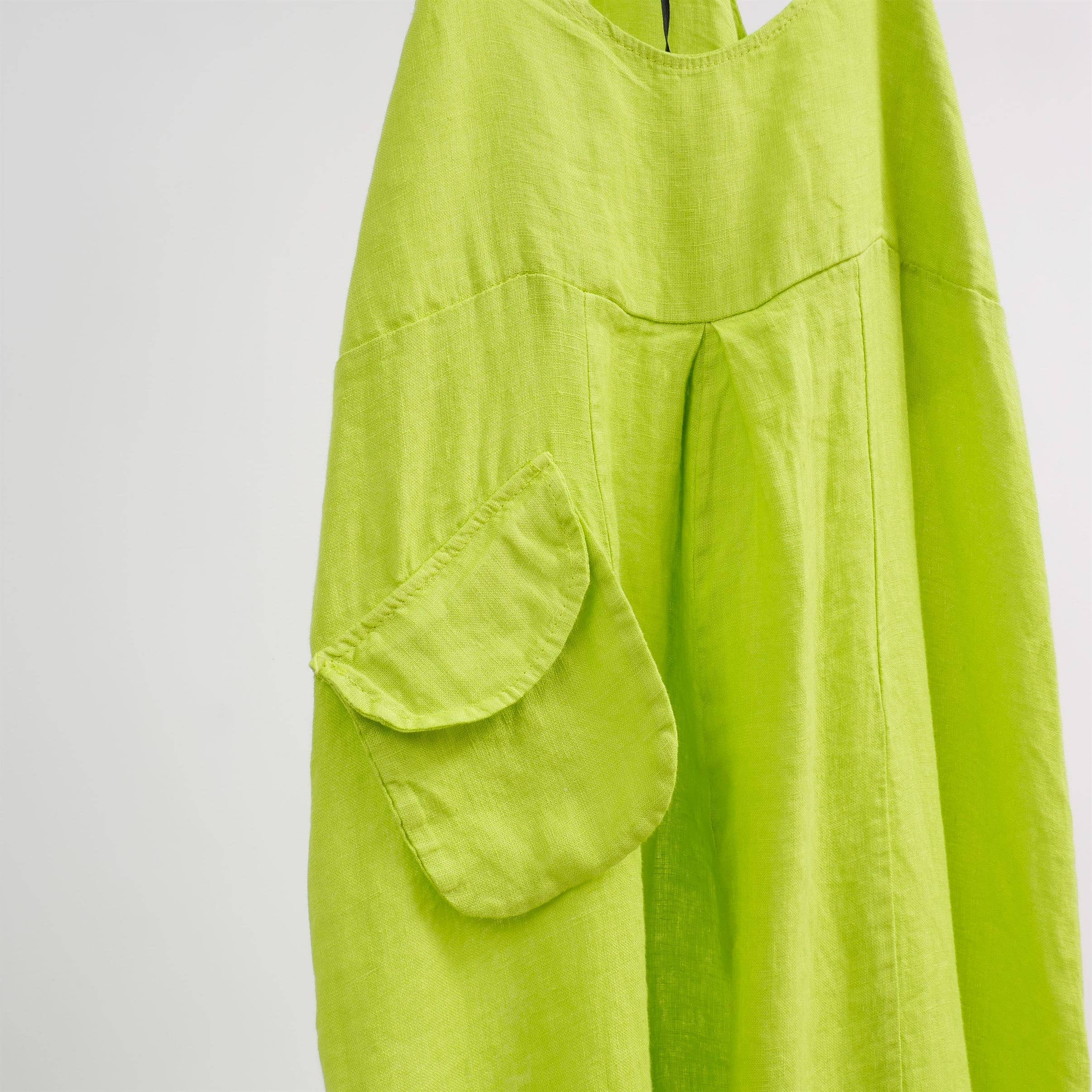 Cecile Wang - Wholesale Overalls - Women's - YX90420 linen jumpsuit8