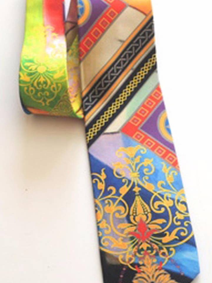 Corbata Pangborn Rendezvous en seda negra para venta al por mayor de Pangborn Collection