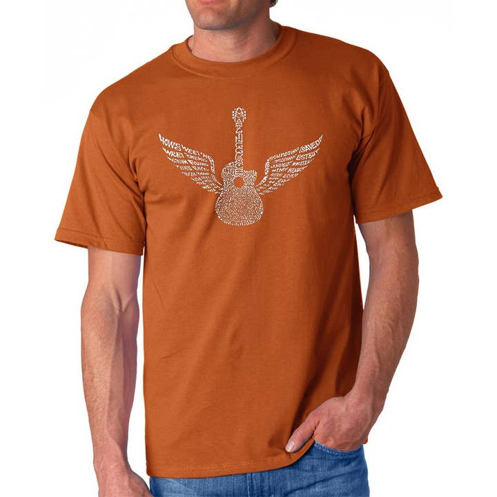 LA Pop Art - Wholesale Screen Printed T-Shirt - Men's - LA Pop Art Men's Word Art T-shirt - Amazing Grace6