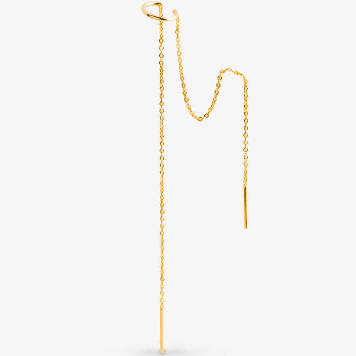 April Please - Wholesale Dangle Earrings - LUCAS ear jewellery chains with or without piercing0