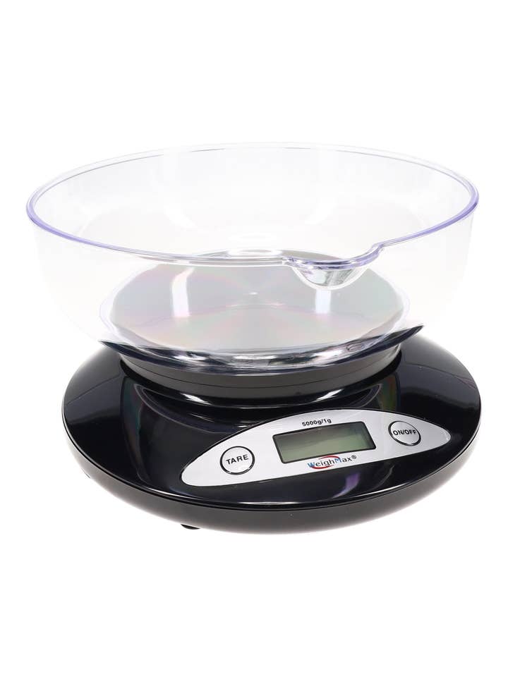 WeighMax Digital Kitchen Scale (5000 x 1g) - DS129 for wholesale by SPS Wholesale Inc