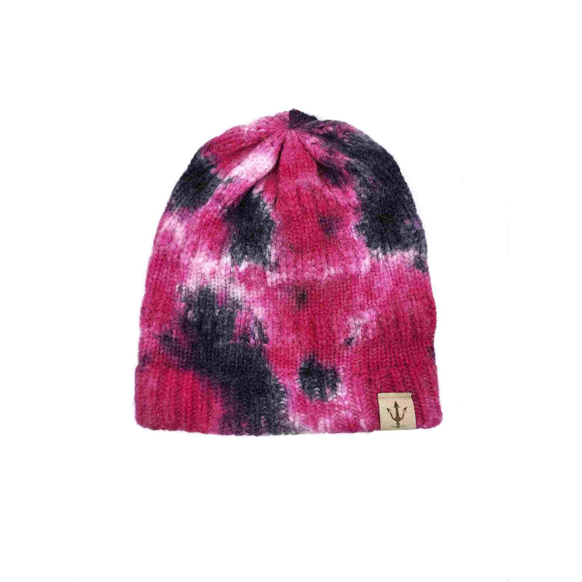 Hatzzi - Wholesale Beanie - Women's - Tie Dyed Criss Cross Ponytail Winter Beanie9