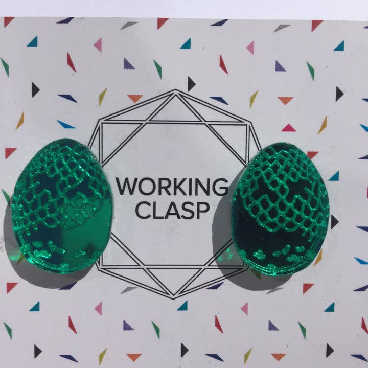 Working Clasp - Vente Boutons de manchette - Boutons de manchette Daenerys Dragon Egg inspirés de Game Of Thrones1