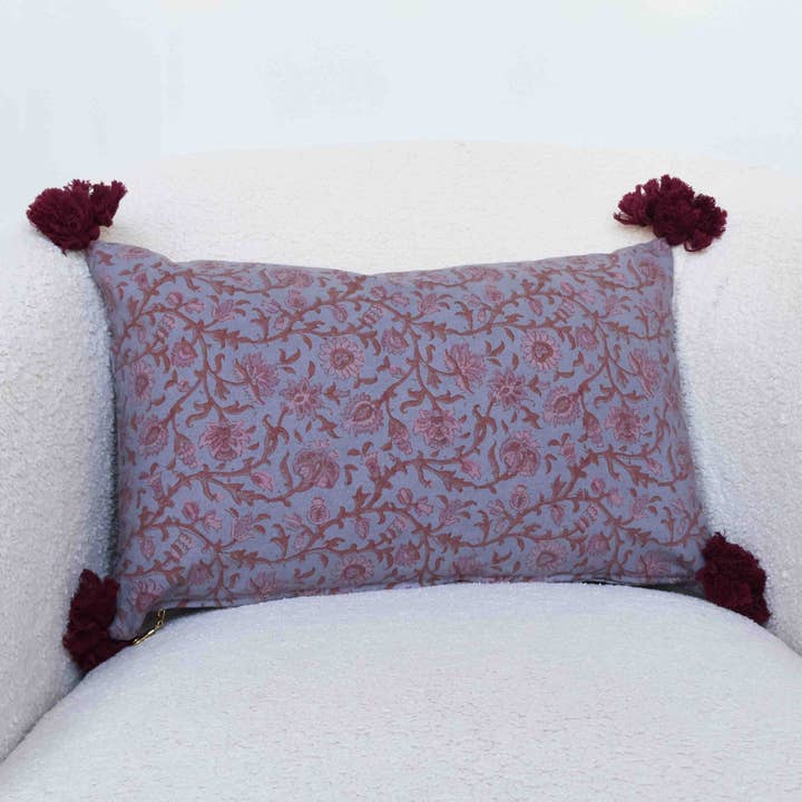 Midnight Bloom - Lumbar for wholesale by House of Amu