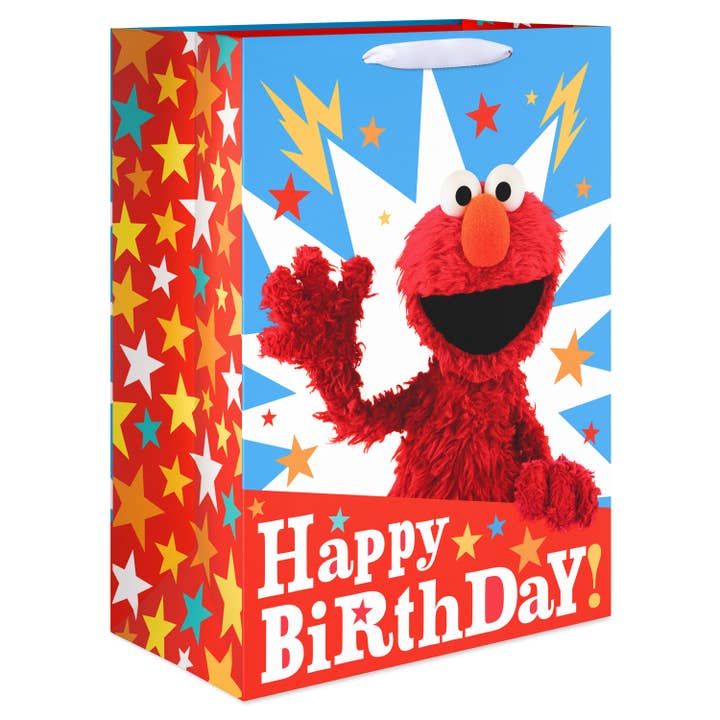 Jumbo Blue and Red Elmo Gift Bag and other Purchase Wholesale elmo. Free Returns & Net 60 Terms on Faire trending on Faire.