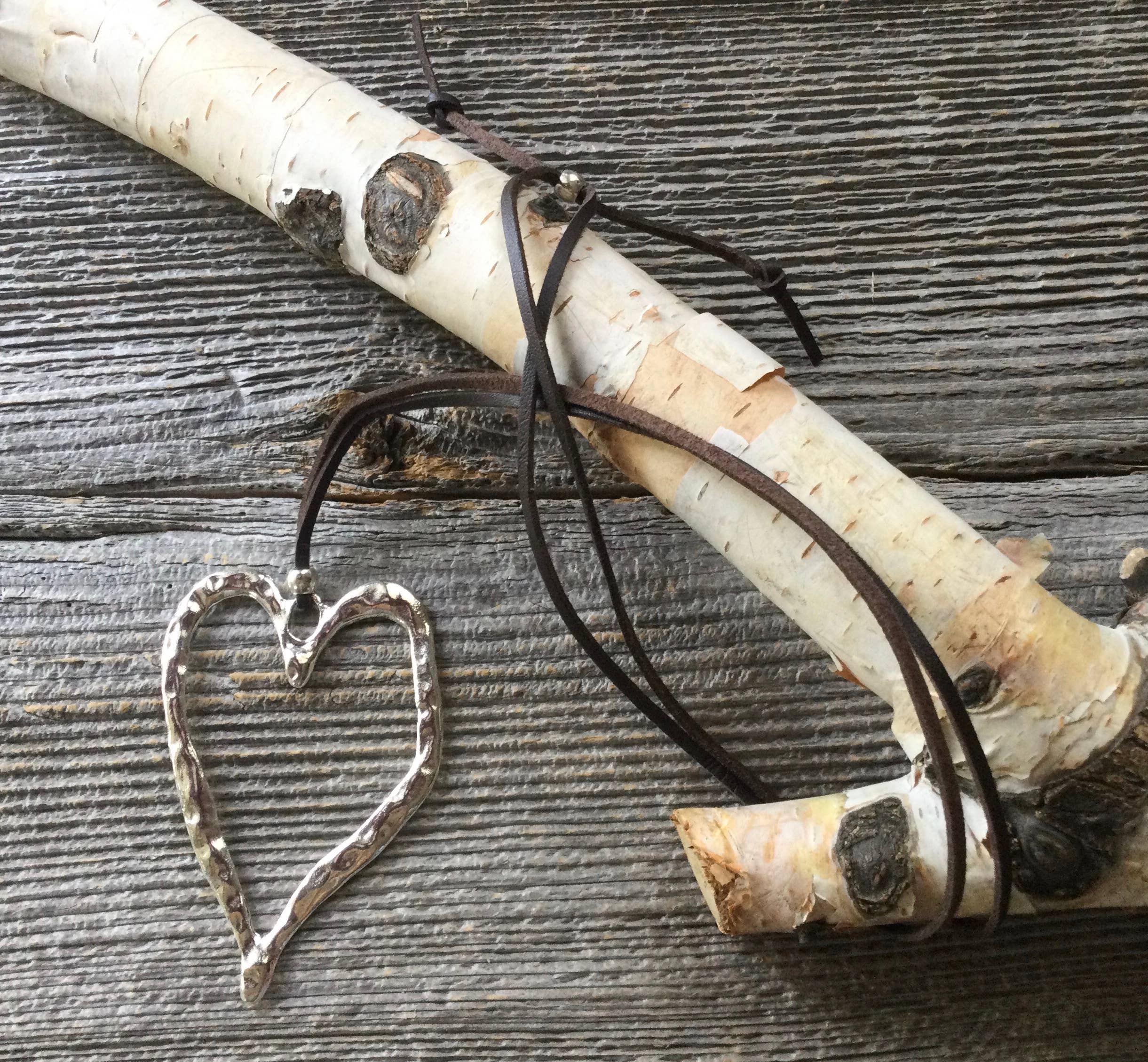 Beautiful Boundaries - Wholesale Pendant/Charm Necklace - Necklace, suede necklace, heart necklace1