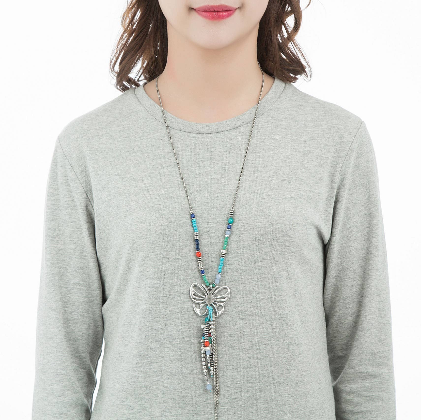 BELLE MISS - Wholesale Y-Neck/Lariat Necklace - Waltraud necklace2