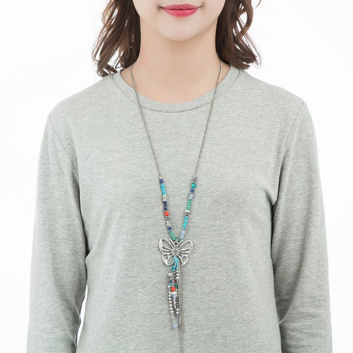 BELLE MISS - Wholesale Y-Neck/Lariat Necklace - Waltraud necklace2