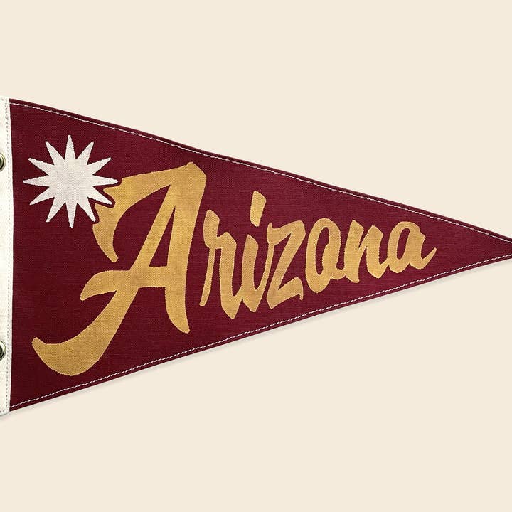 Arizona Vintage-Inspired Pennant for wholesale by Wild Northland